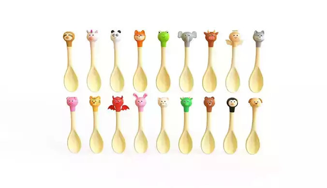 Spoon Animal Pack 01 