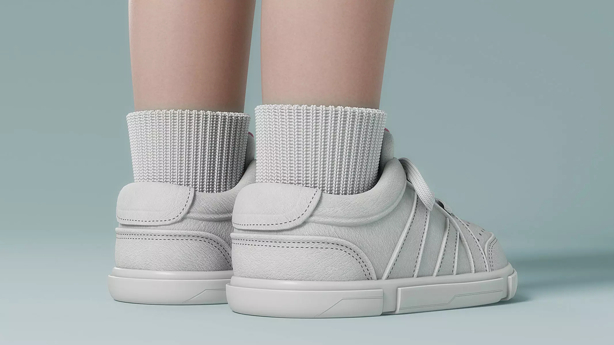 Cartoon Black Boy Rigged 3D model_42