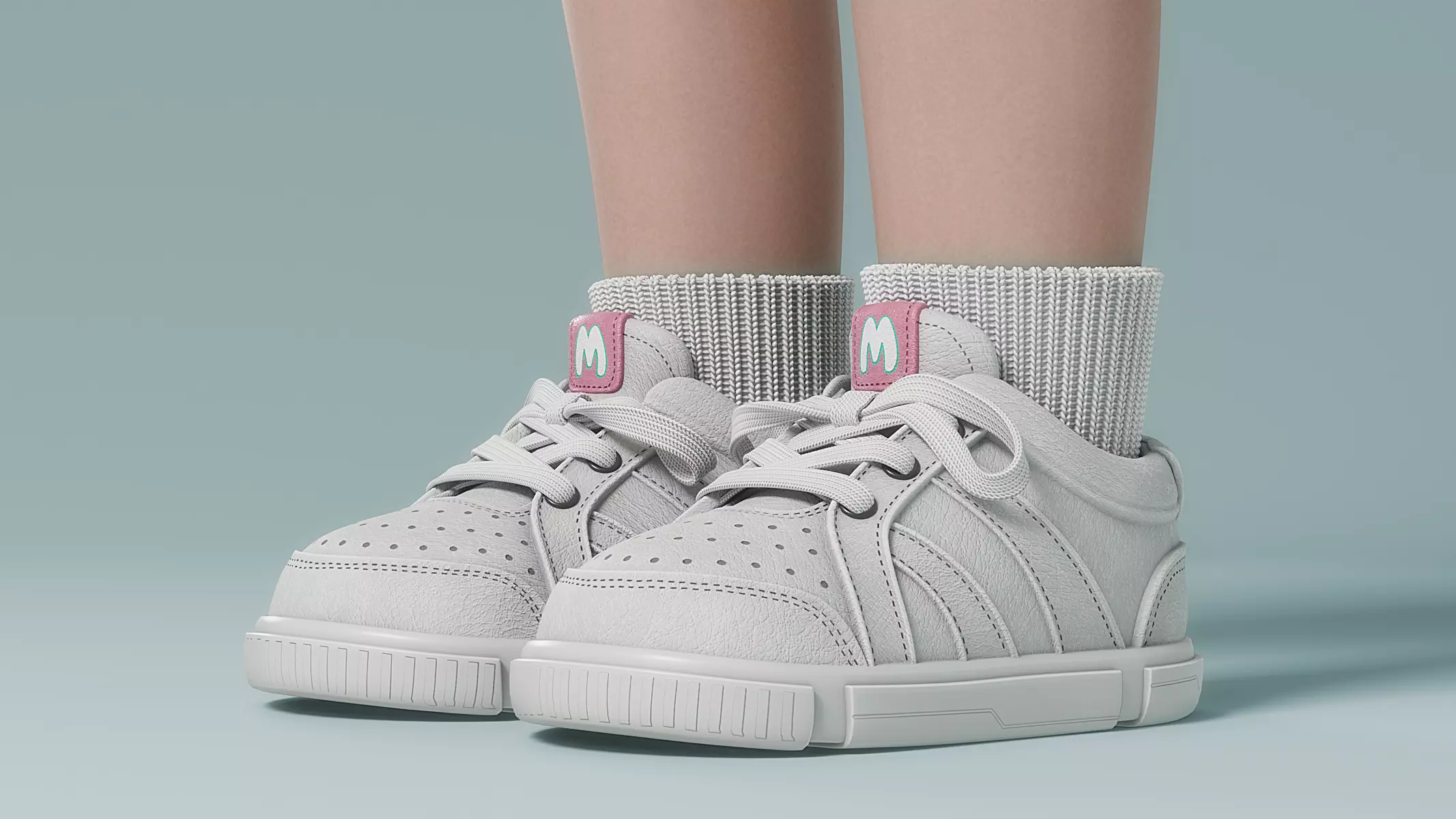 Cartoon Black Boy Rigged 3D model_43