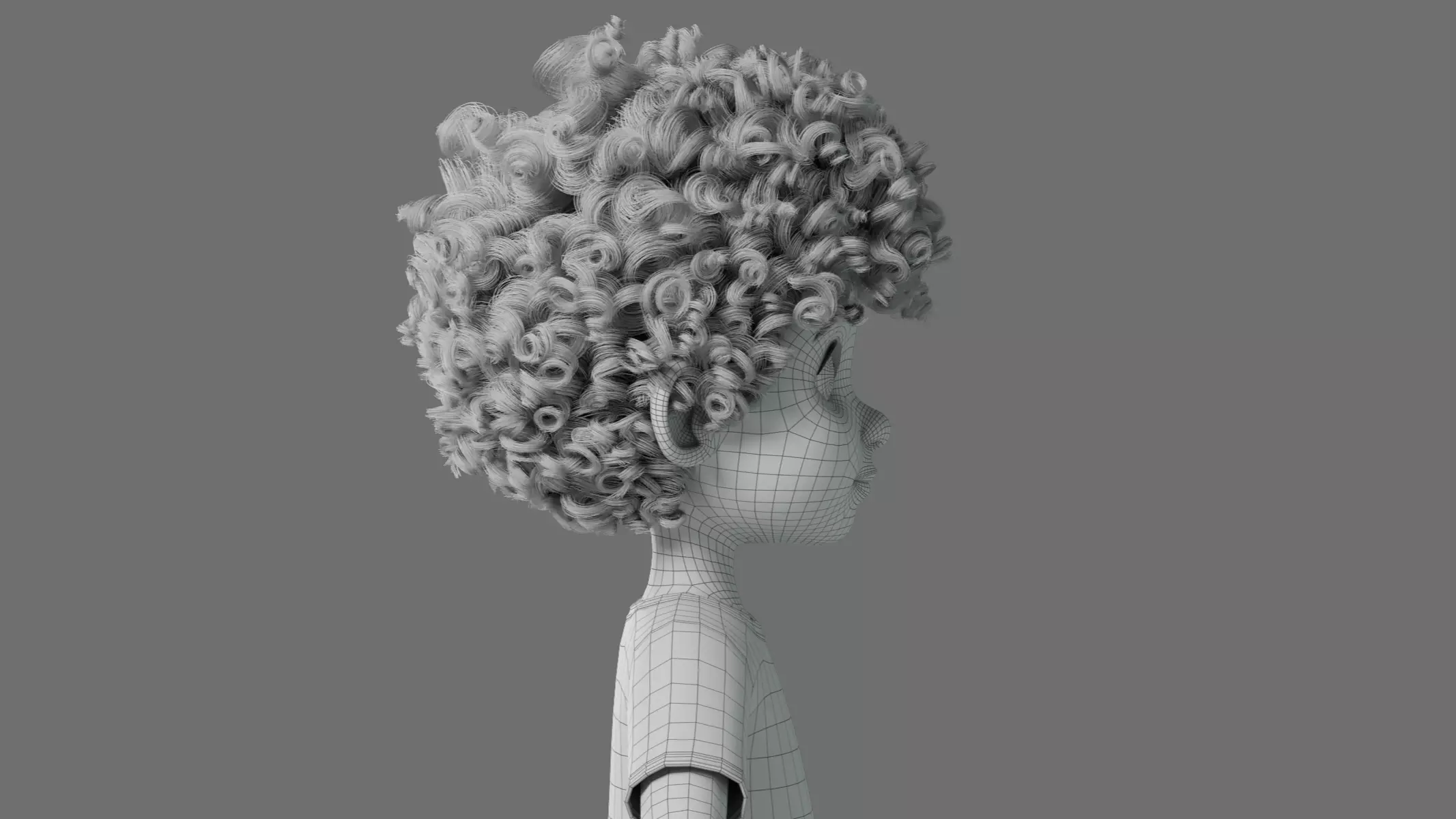 Cartoon Black Boy Rigged 3D model_49