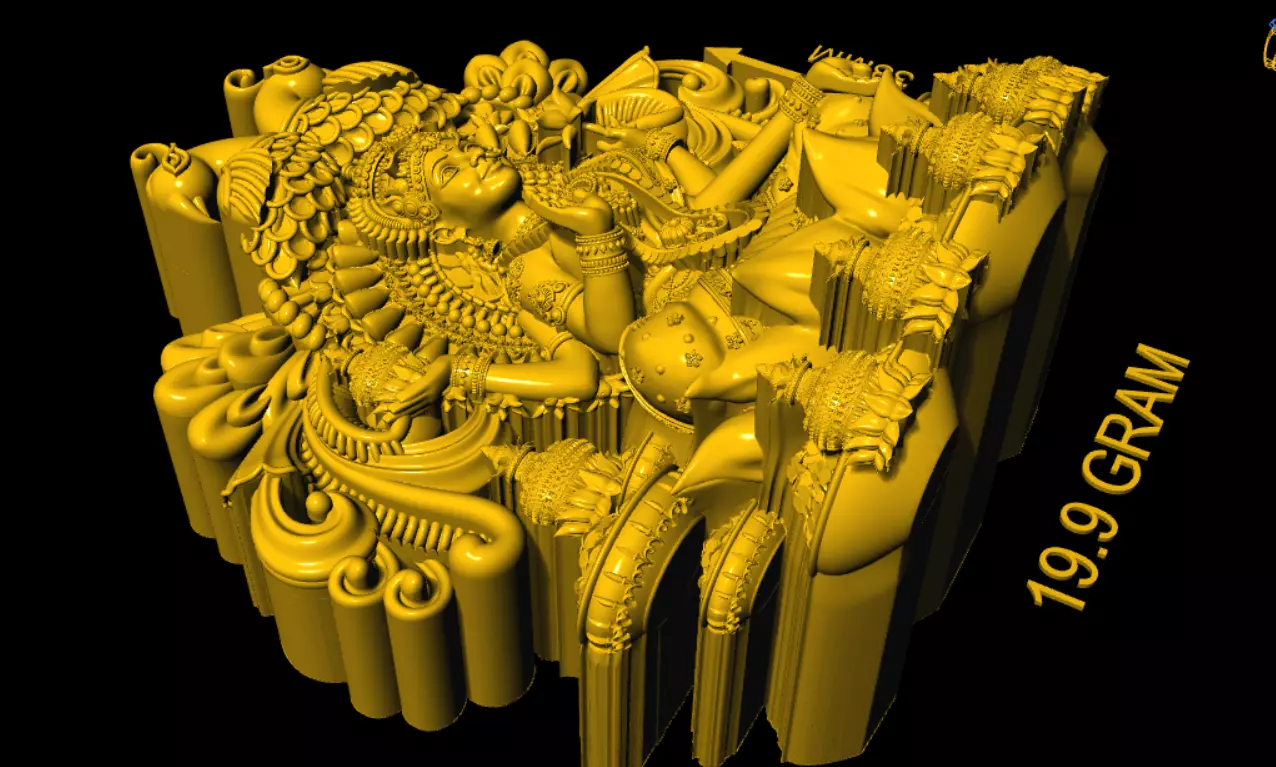 LAXMI UNIQUE MODEL 3D print model_22