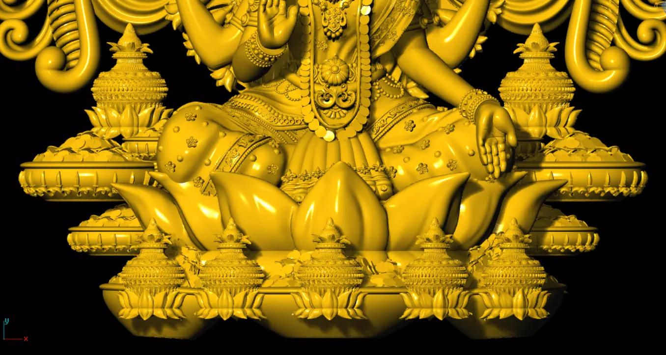 LAXMI UNIQUE MODEL 3D print model_17