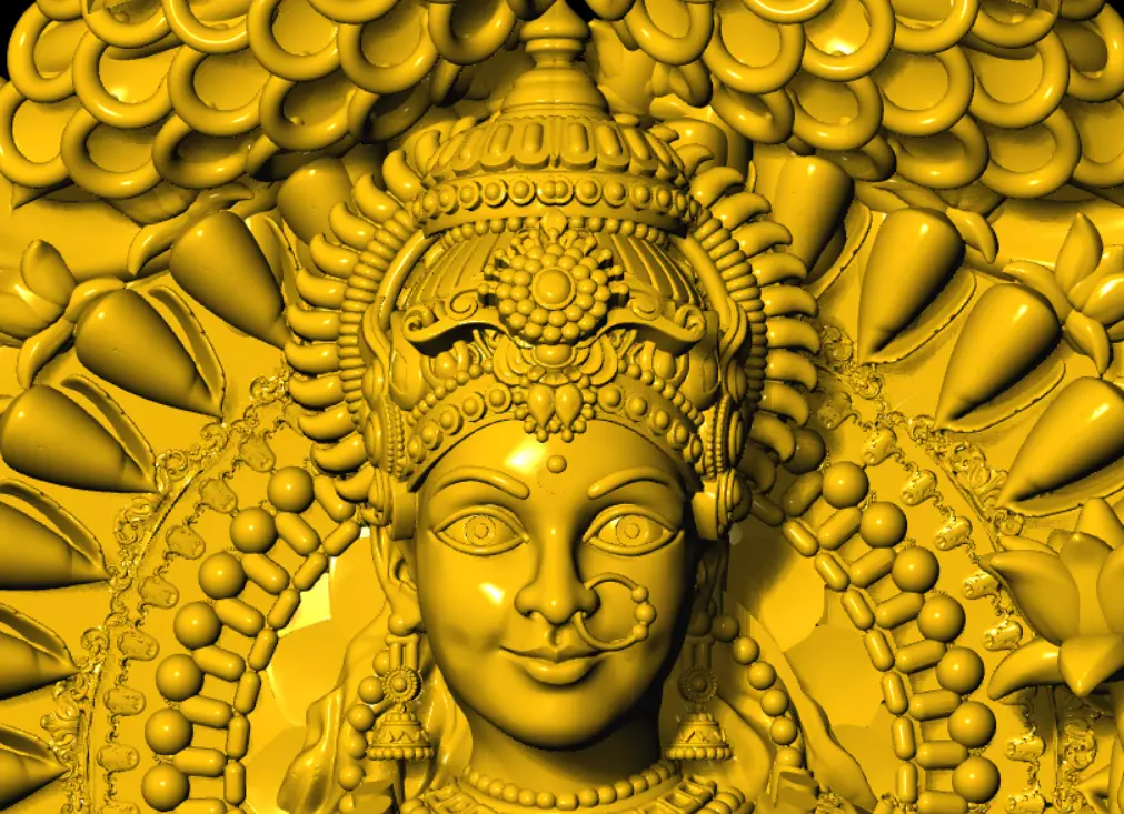 LAXMI UNIQUE MODEL 3D print model_12