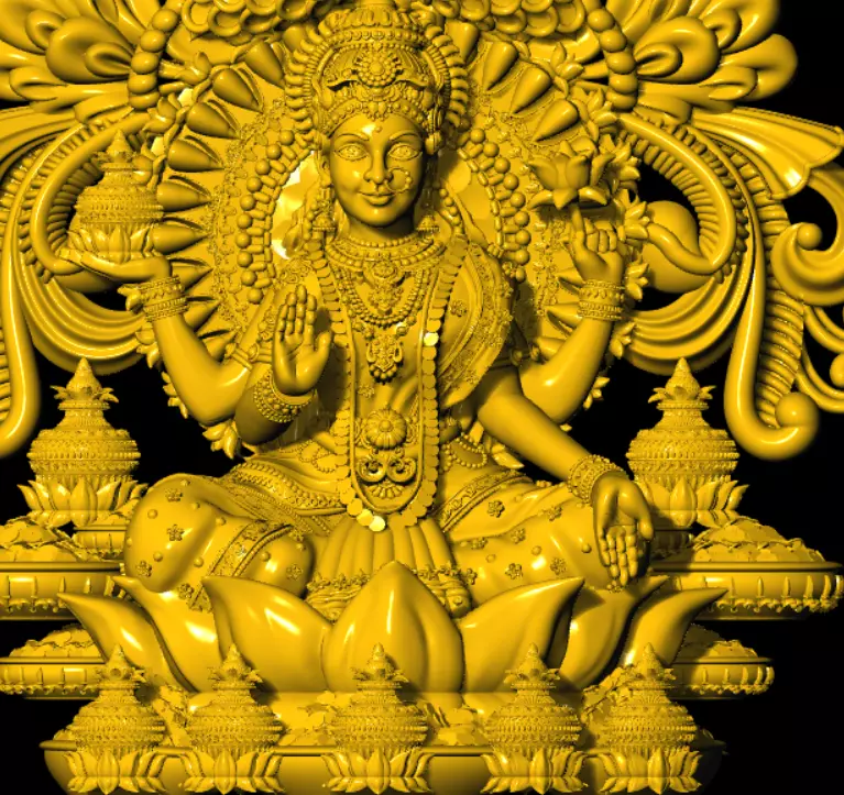 LAXMI UNIQUE MODEL 3D print model_5