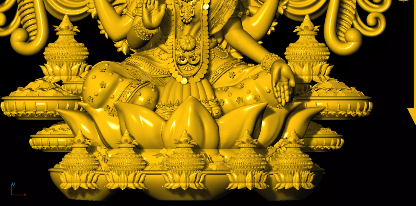 LAXMI UNIQUE MODEL 3D print model_8