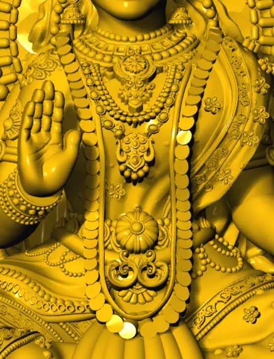 LAXMI UNIQUE MODEL 3D print model_14