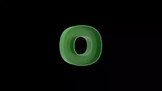 Letter O - flower box