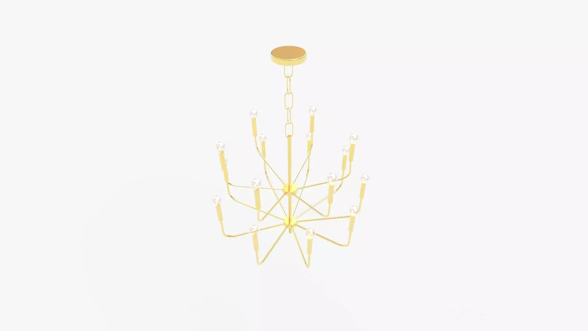 Bailey Medium Chandelier 3D model_8