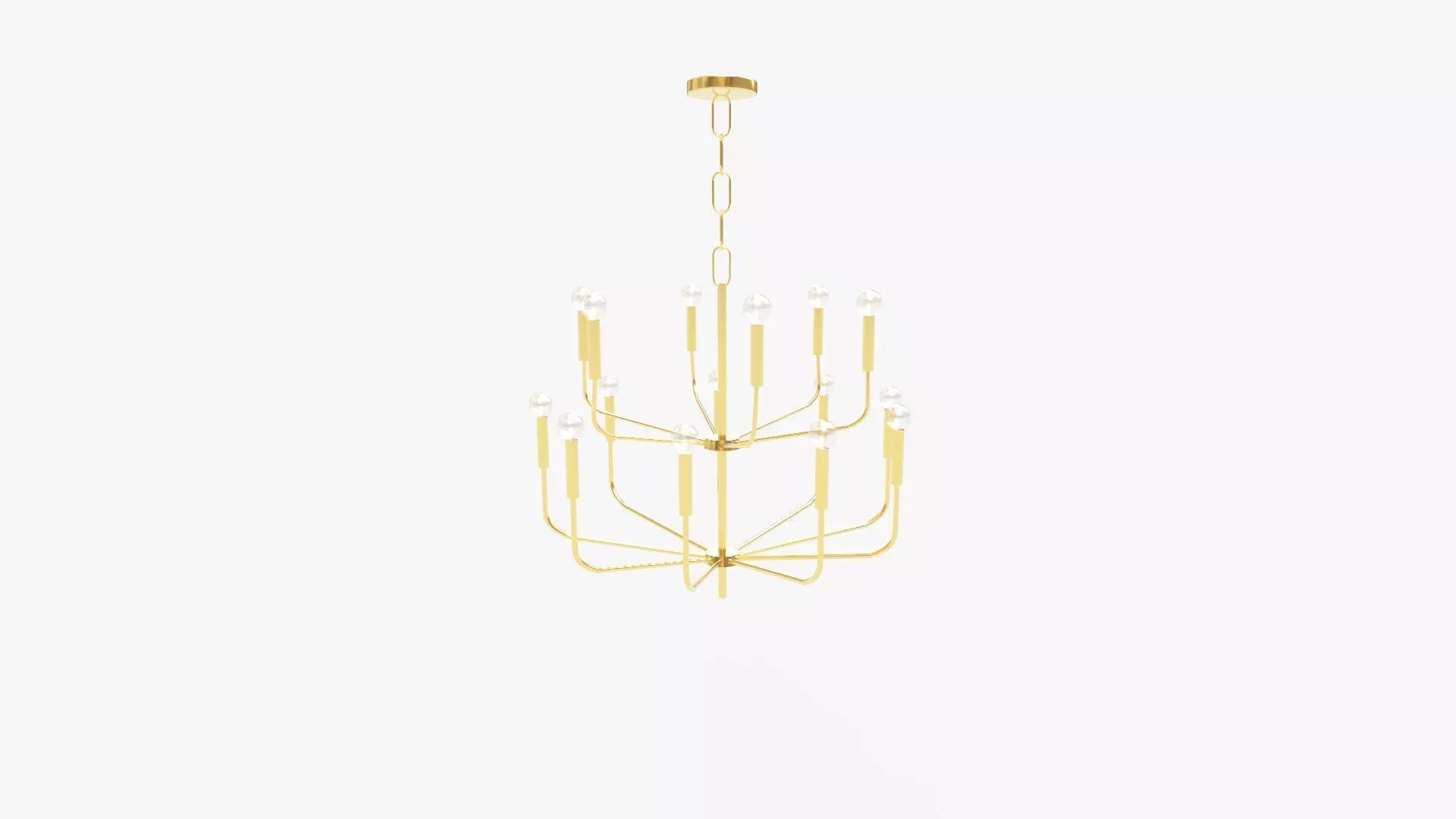 Bailey Medium Chandelier 3D model_1