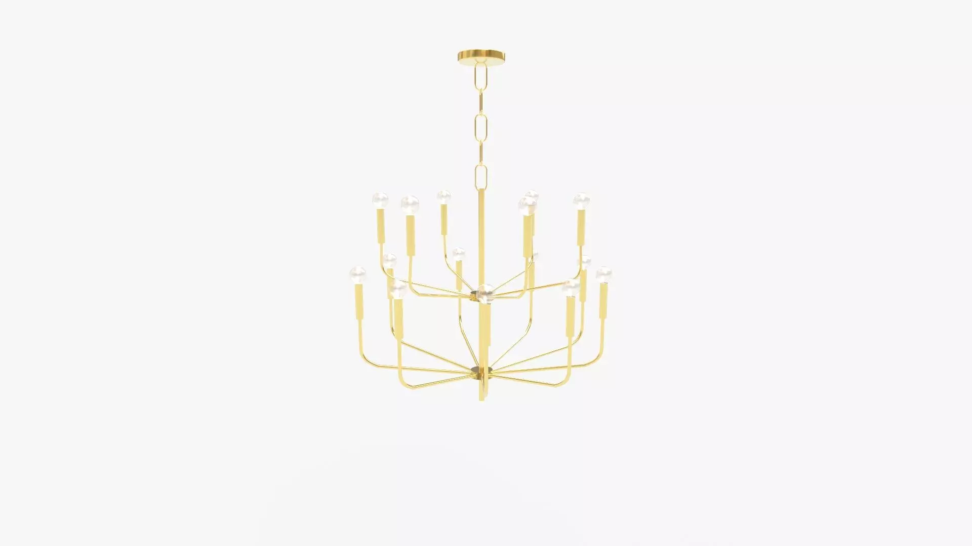 Bailey Medium Chandelier 3D model_2
