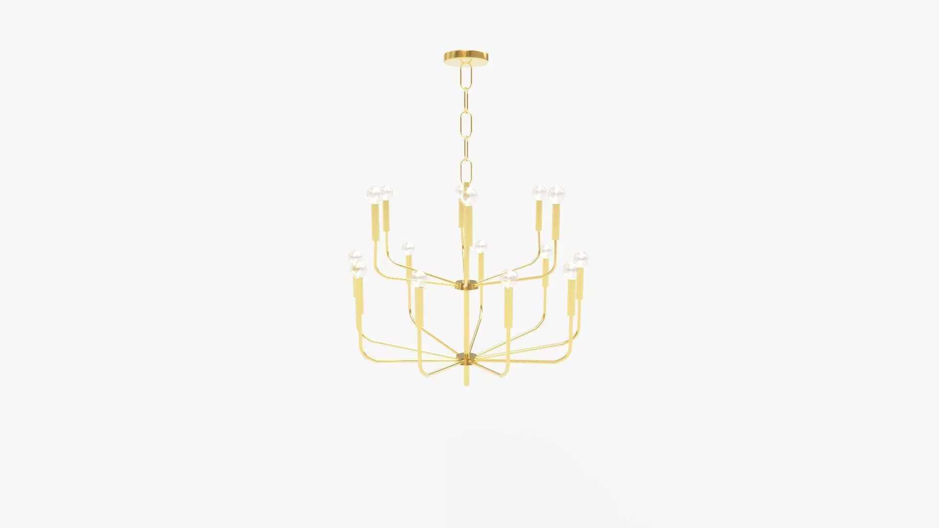 Bailey Medium Chandelier 3D model_0