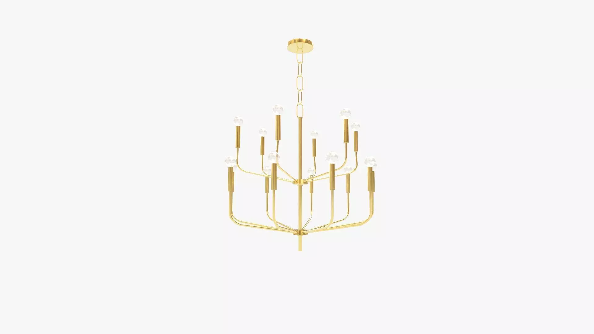 Bailey Medium Chandelier 3D model_4