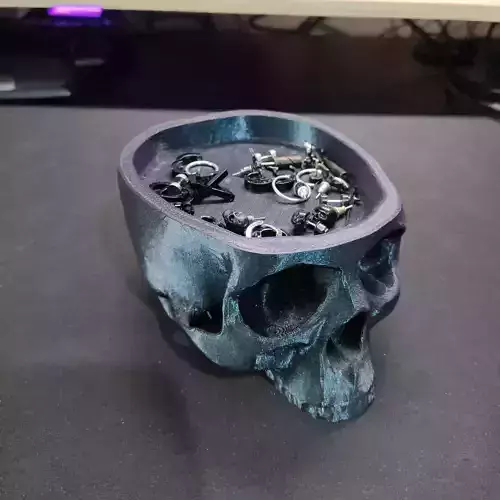 Skull Jewel Box - Sealed top