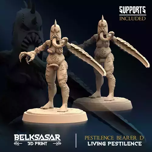 Pestilence Bearer D Nude and Normal