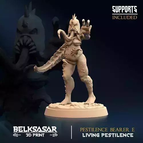 Pestilence Bearer E 3D print model