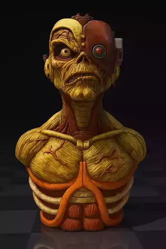 BUST EDDIE SIT CYBORG