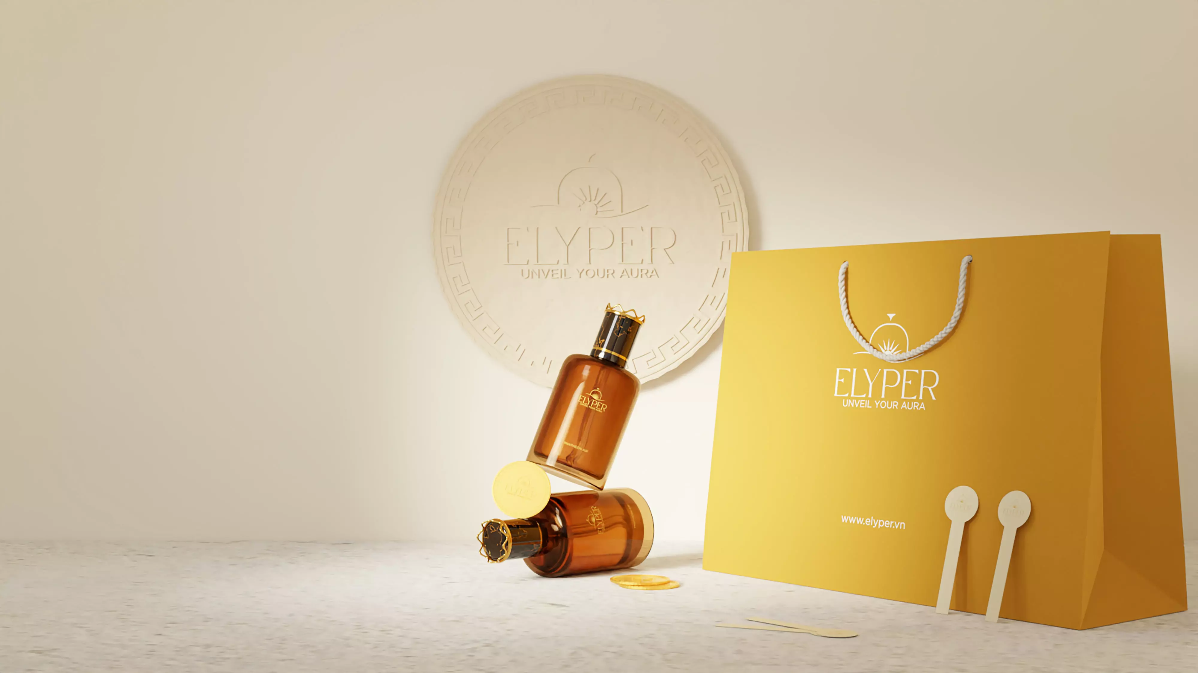 Luxury Perfume Bottle 3D Model Low-poly 3D model_8