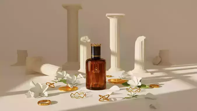 Luxury Perfume Bottle 3D Model