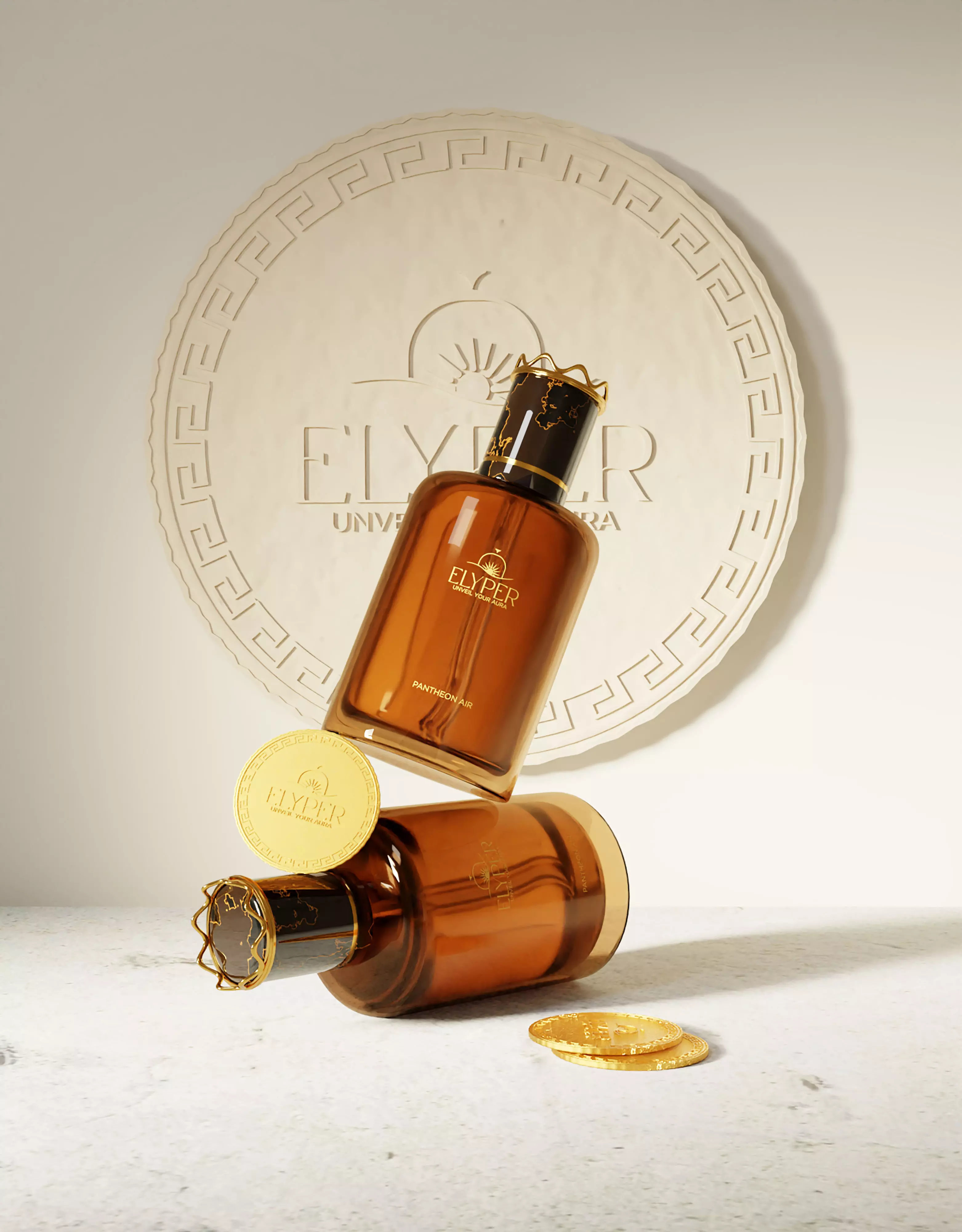 Luxury Perfume Bottle 3D Model Low-poly 3D model_1