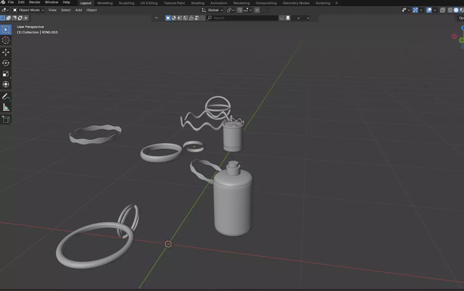 Luxury Perfume Bottle 3D Model Low-poly 3D model_11