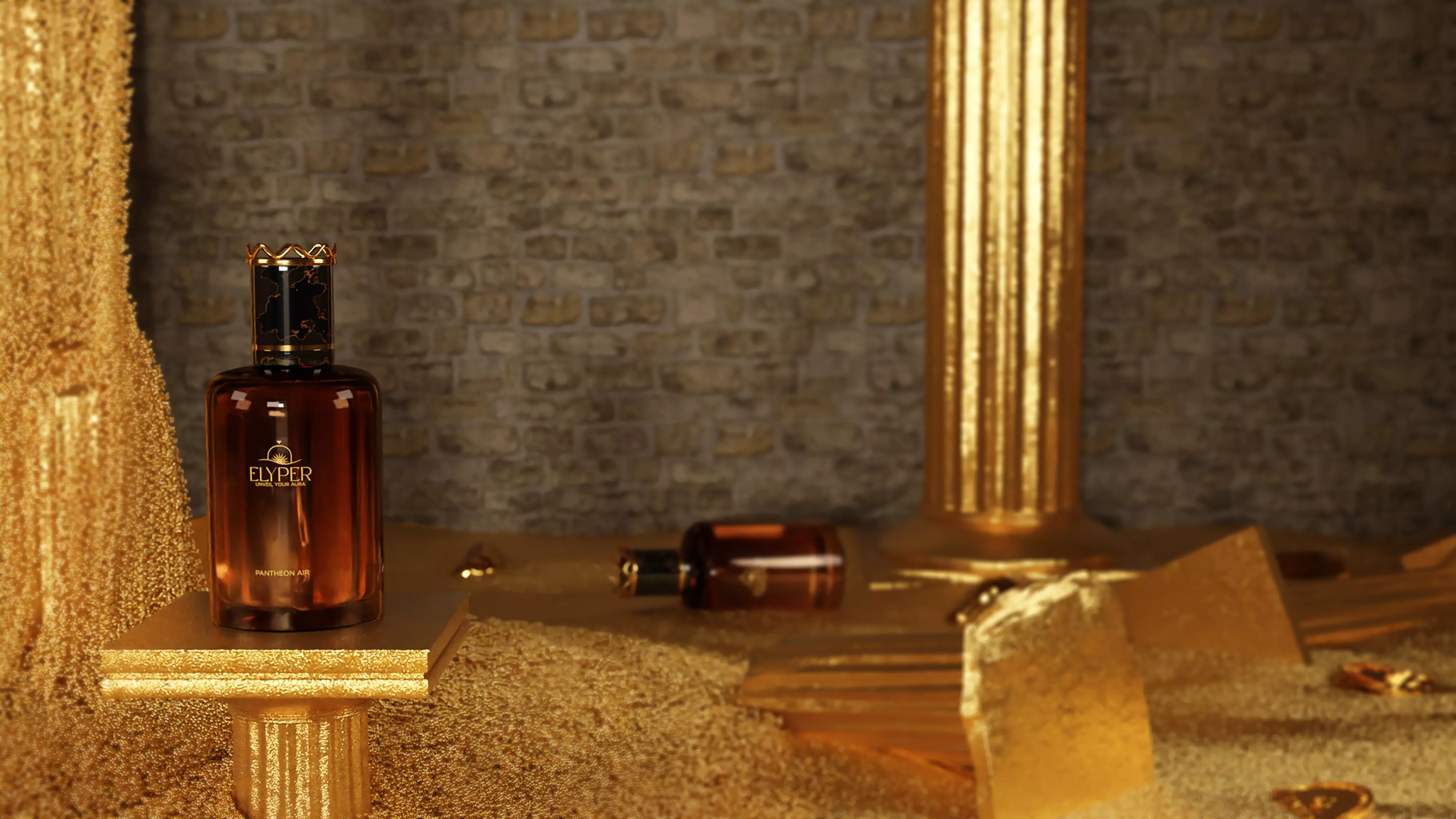 Luxury Perfume Bottle 3D Model Low-poly 3D model_5