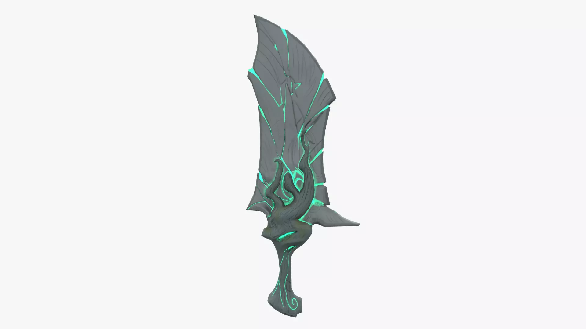 Stylized Dagger Game-Ready Low-poly 3D model_1