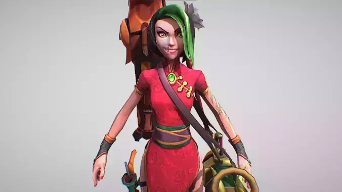 Jinx - Firecracker Skin - League Of Legends