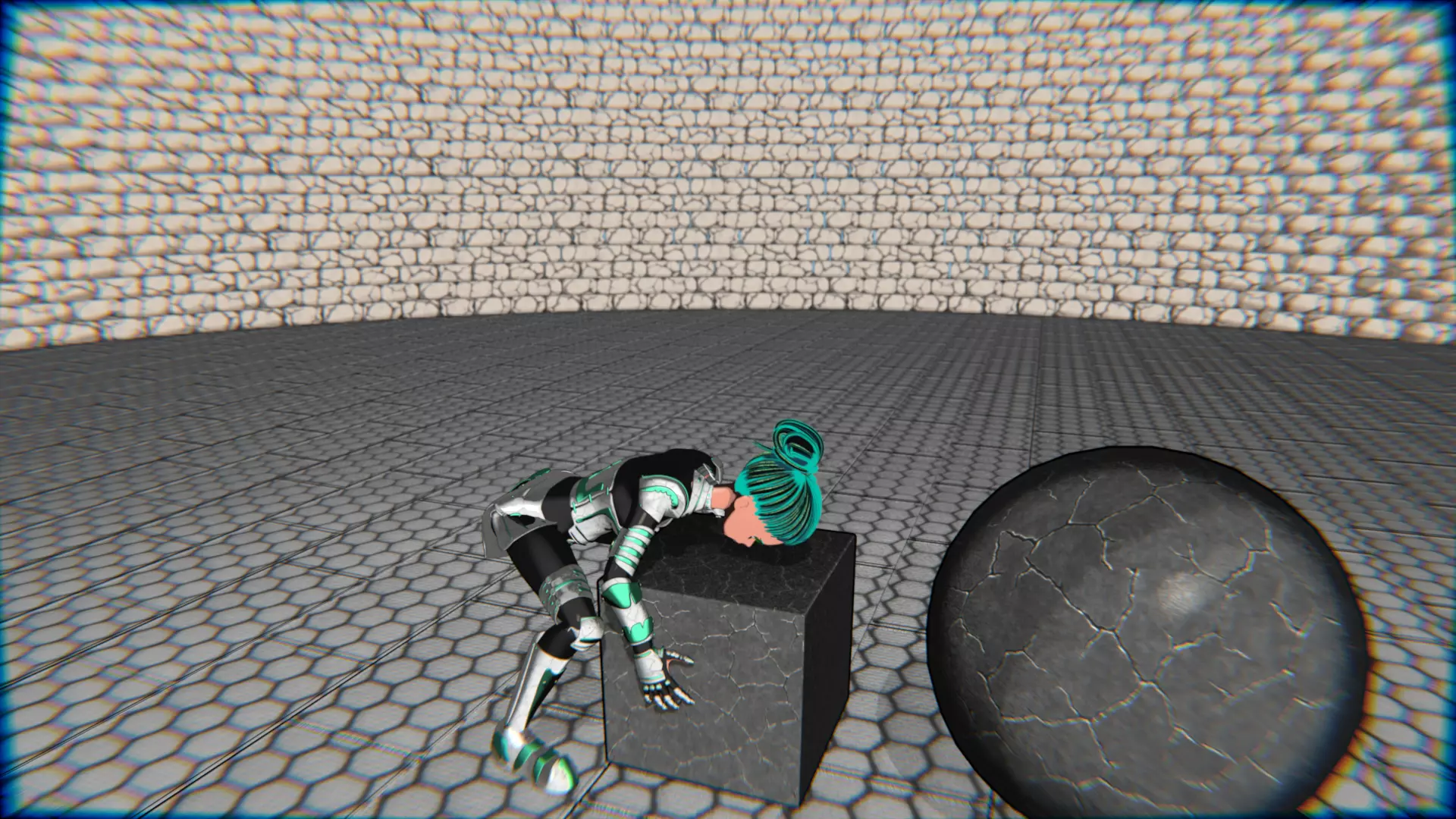 Emerald Warrior Animation Pack Low-poly 3D model_24