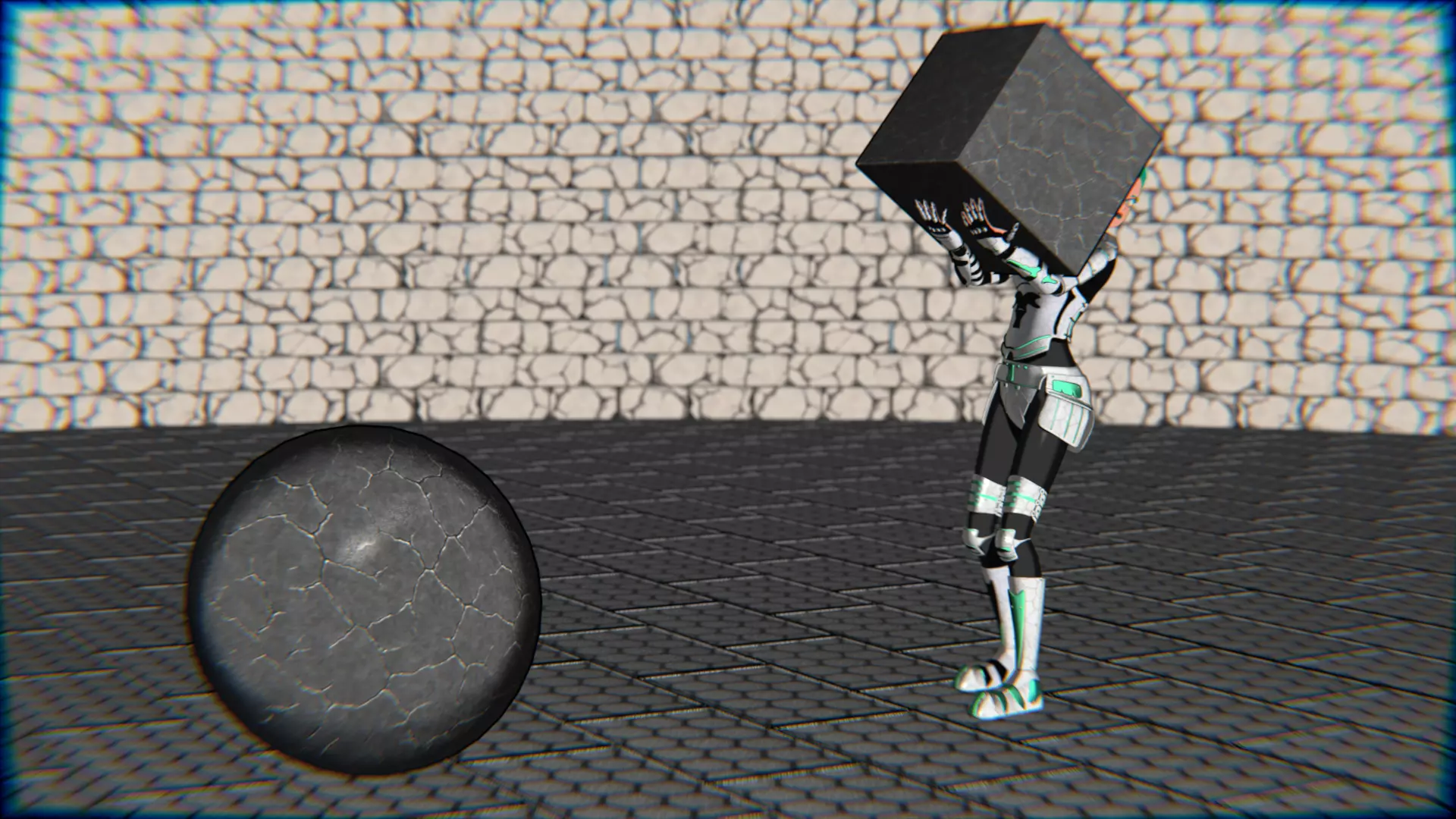 Emerald Warrior Animation Pack Low-poly 3D model_21