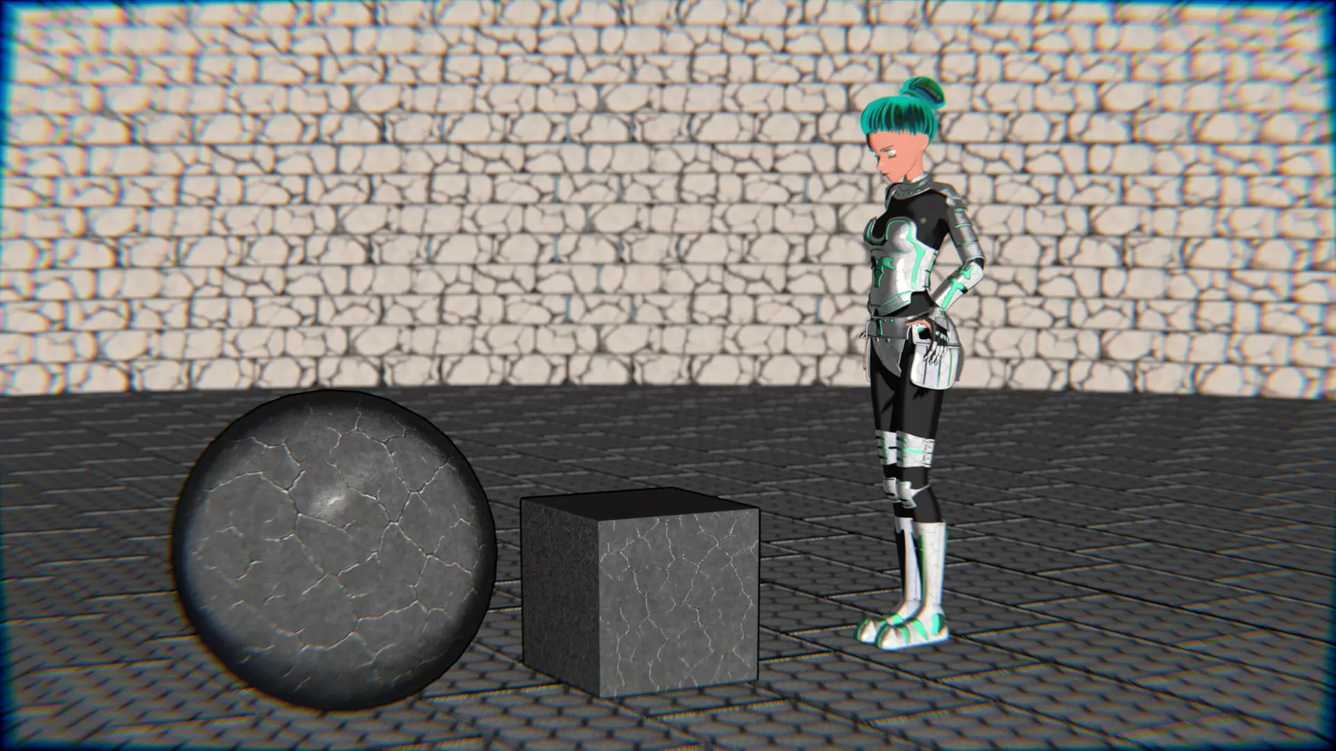 Emerald Warrior Animation Pack Low-poly 3D model_18