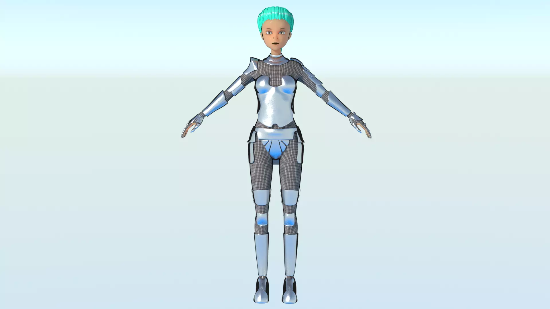 Emerald Warrior Animation Pack Low-poly 3D model_6