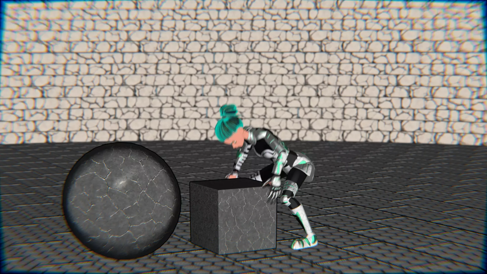 Emerald Warrior Animation Pack Low-poly 3D model_20