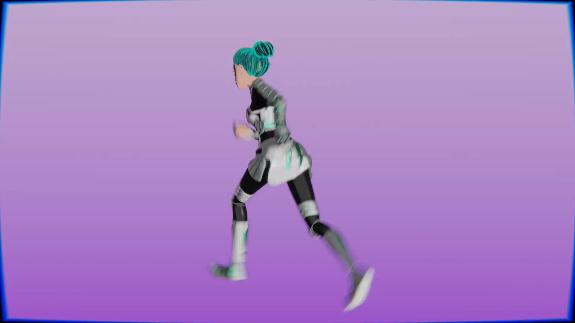Emerald Warrior Animation Pack Low-poly 3D model_48