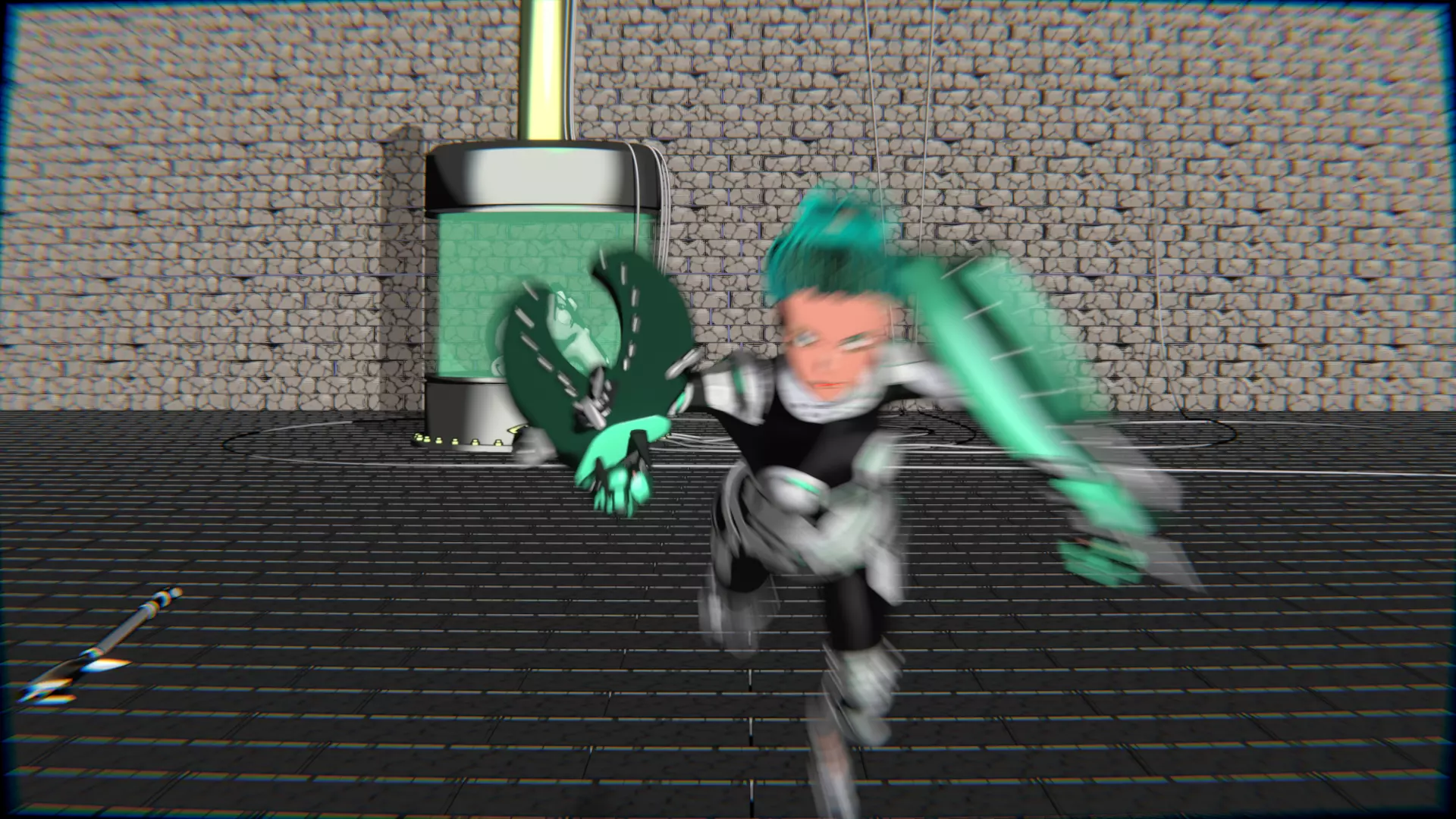 Emerald Warrior Animation Pack Low-poly 3D model_35