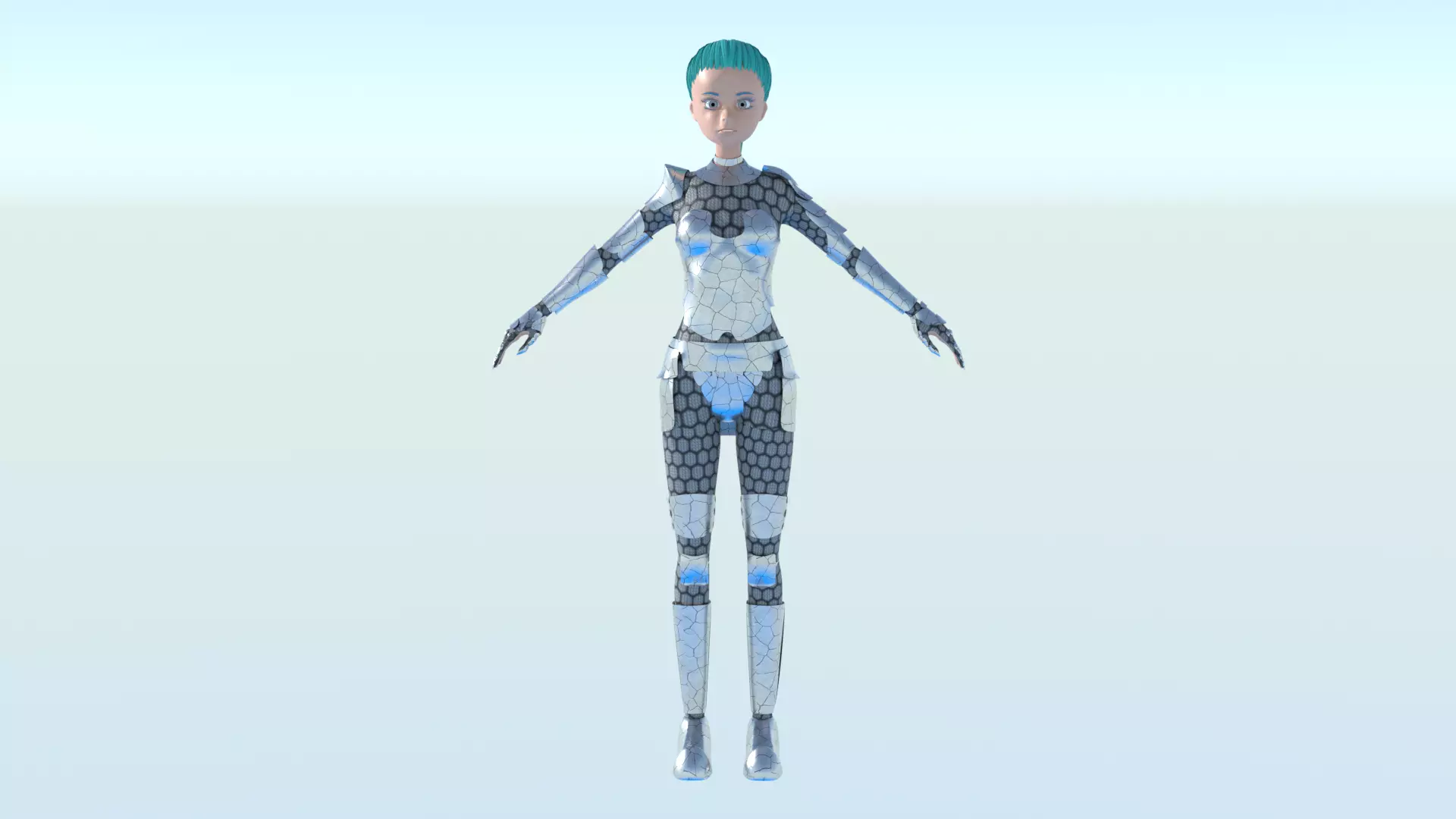 Emerald Warrior Animation Pack Low-poly 3D model_2