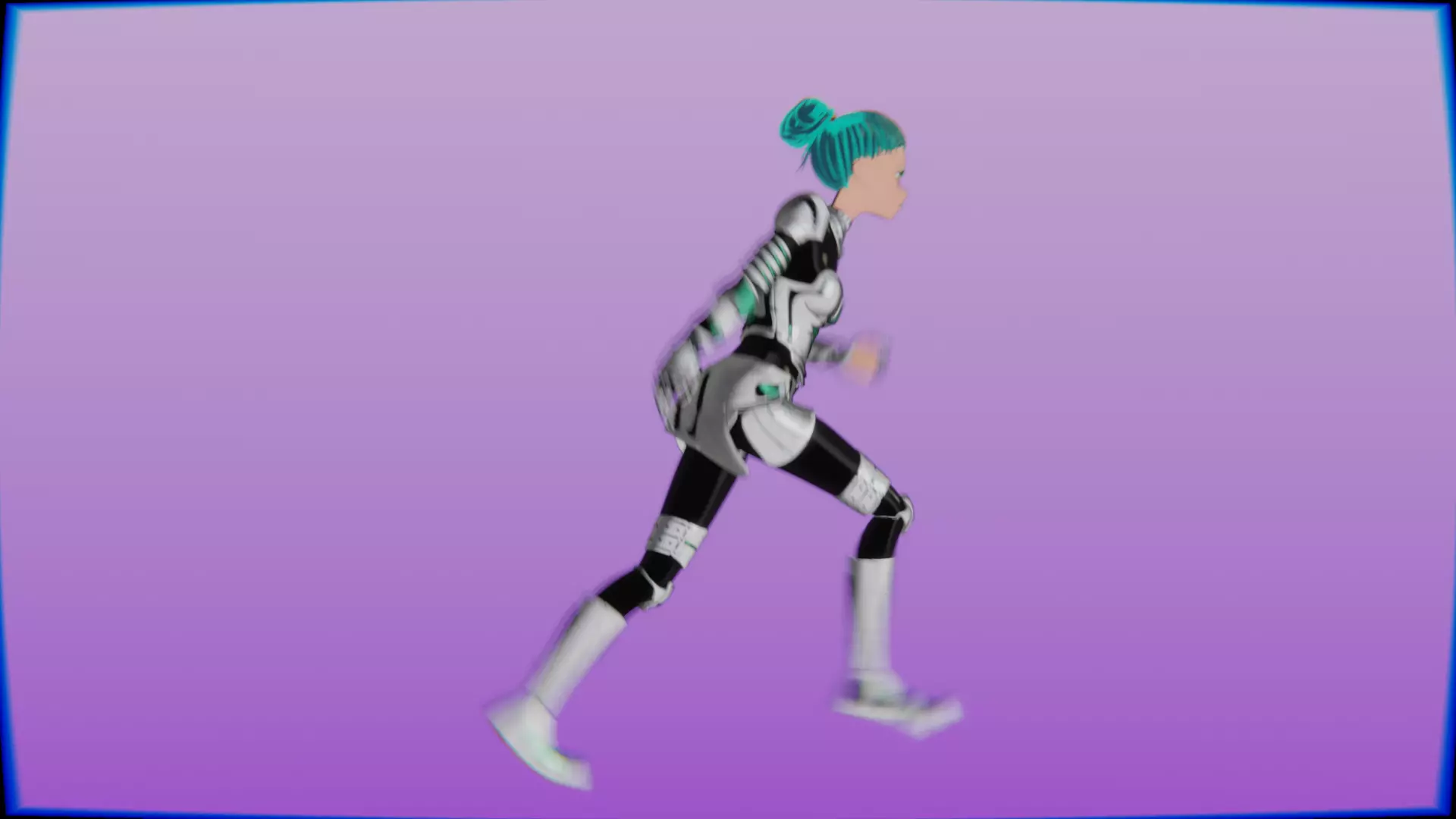 Emerald Warrior Animation Pack Low-poly 3D model_46