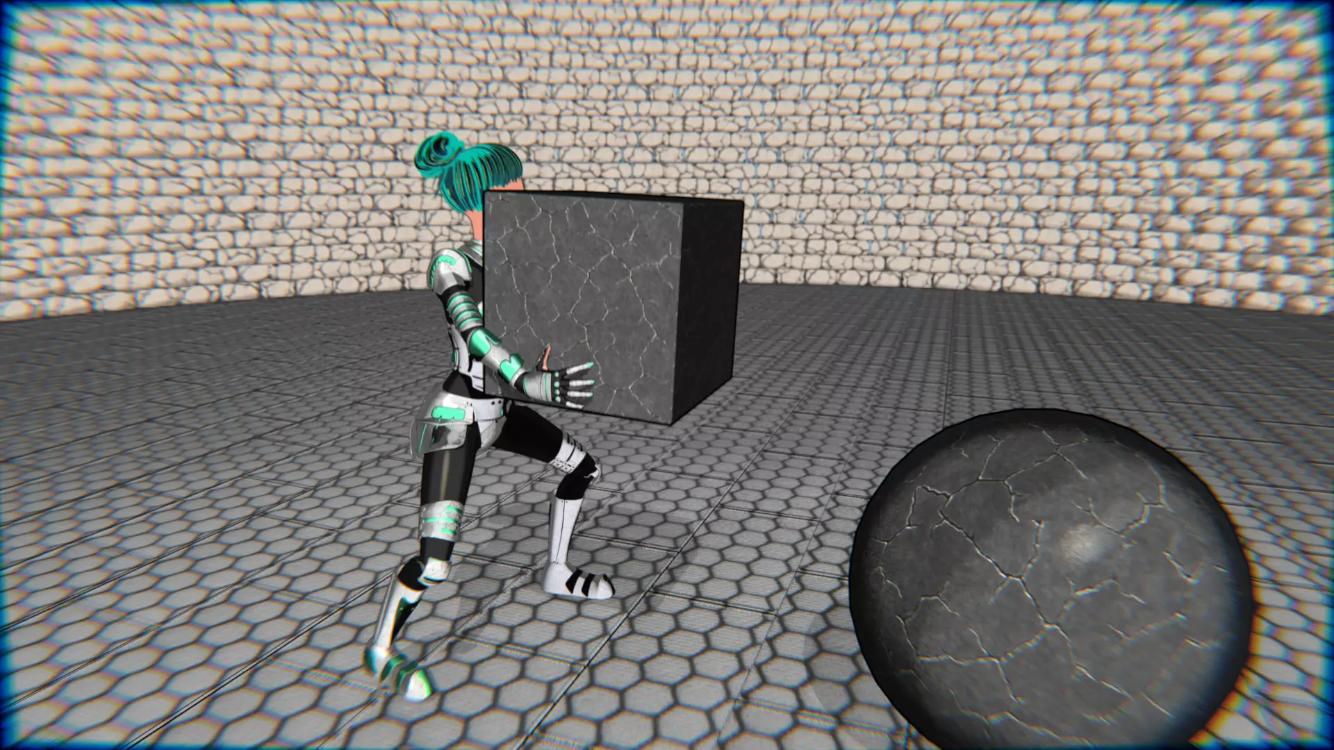 Emerald Warrior Animation Pack Low-poly 3D model_25