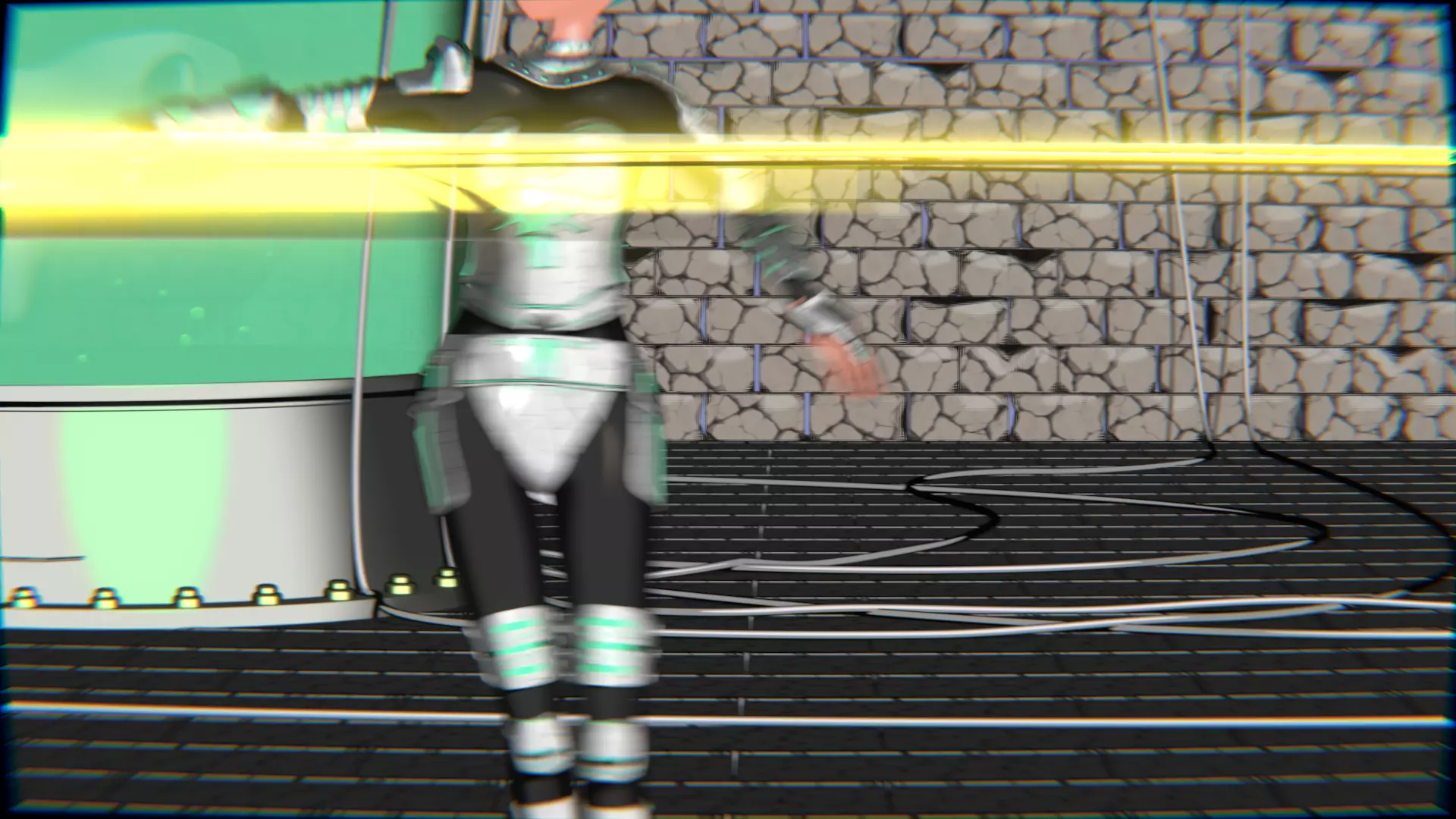 Emerald Warrior Animation Pack Low-poly 3D model_39