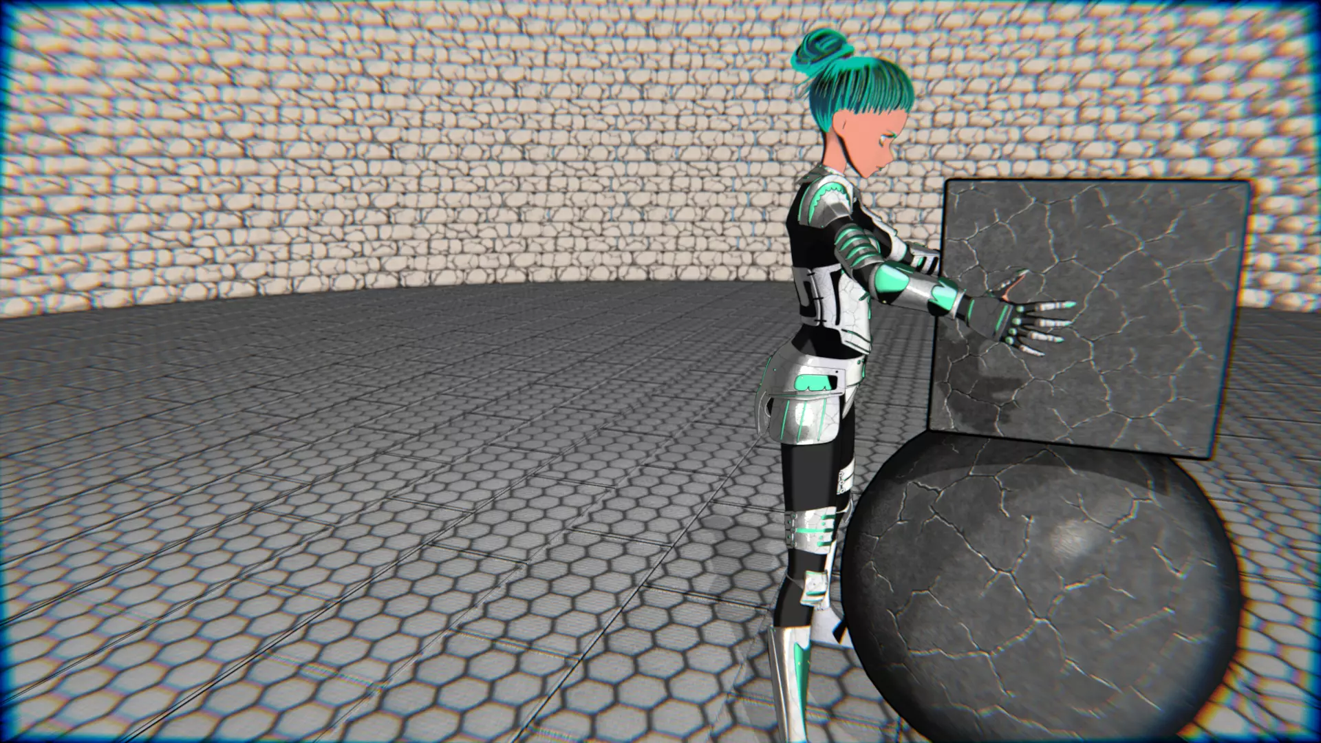 Emerald Warrior Animation Pack Low-poly 3D model_28