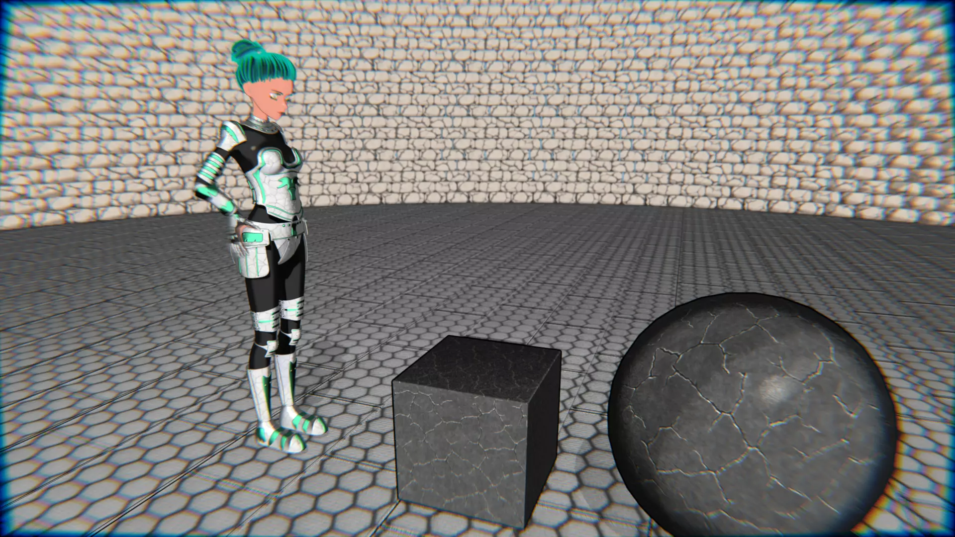 Emerald Warrior Animation Pack Low-poly 3D model_23