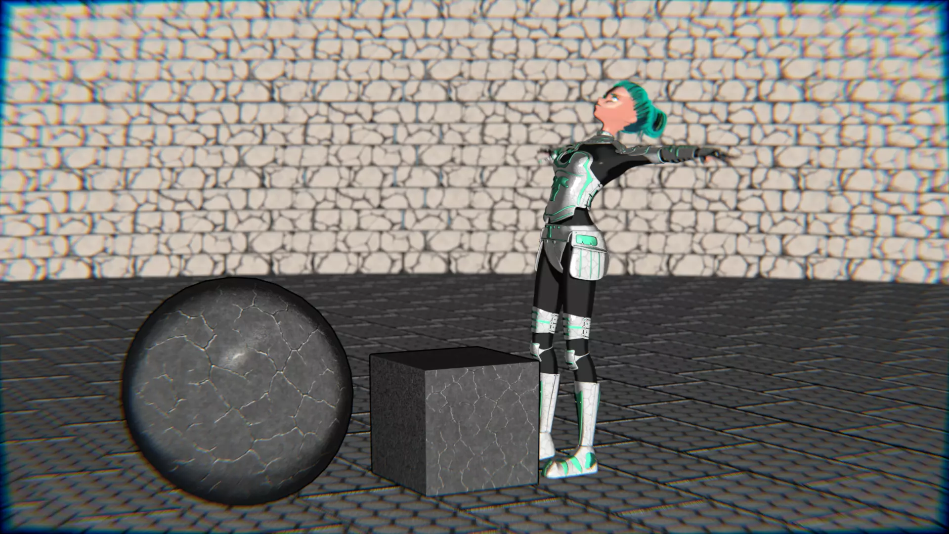 Emerald Warrior Animation Pack Low-poly 3D model_19