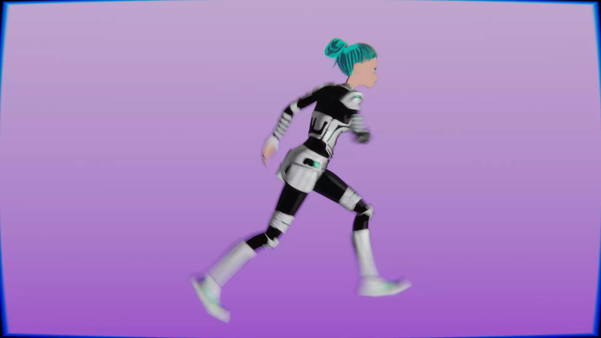 Emerald Warrior Animation Pack Low-poly 3D model_47