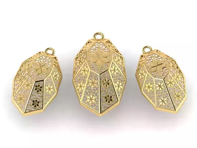 Necklace and earrings set