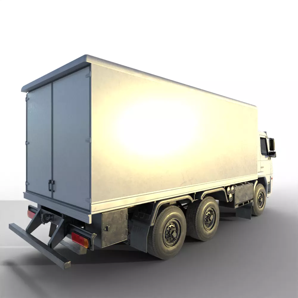 Generic Truck 3D model_6