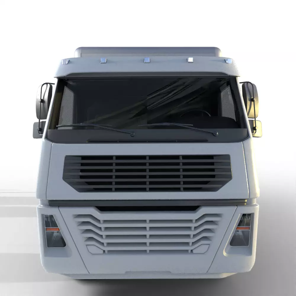 Generic Truck 3D model_2