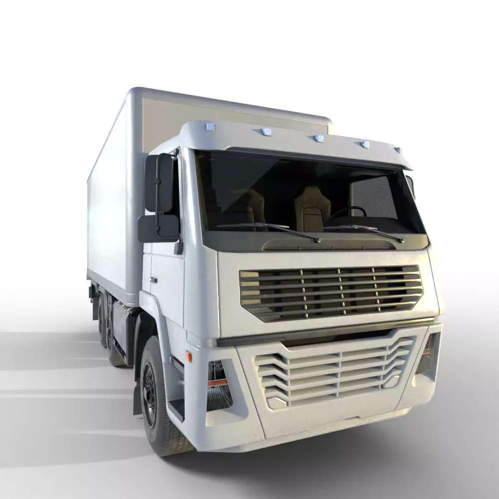 Generic Truck 3D model_0