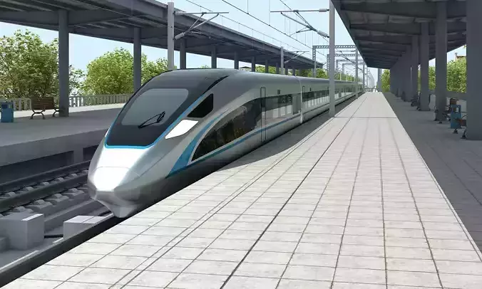 High-speed Railway Station 01