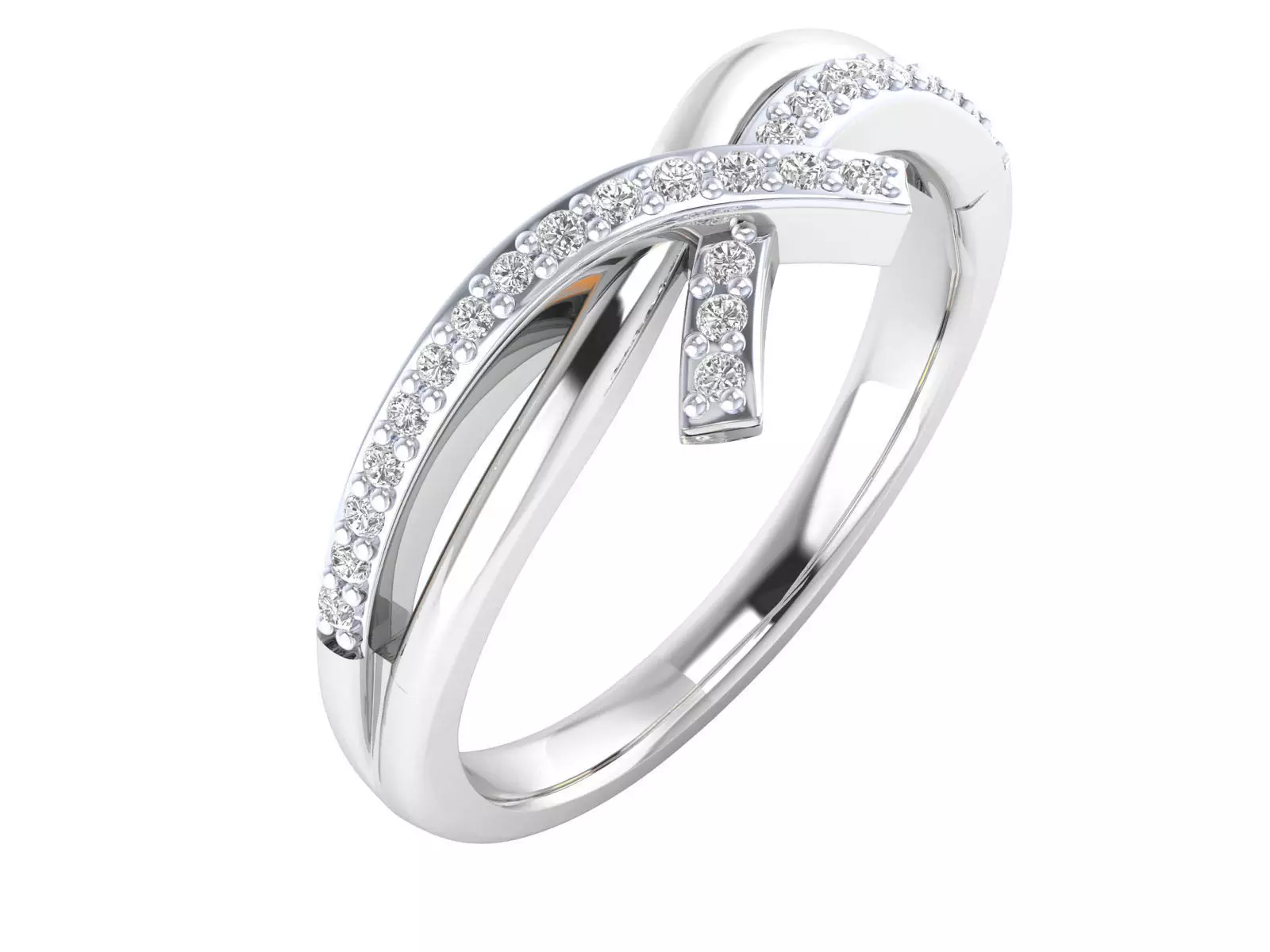 Women Ring Render 3dm STL MTL SLC JCD OBJ FBX Details 3D print model_3