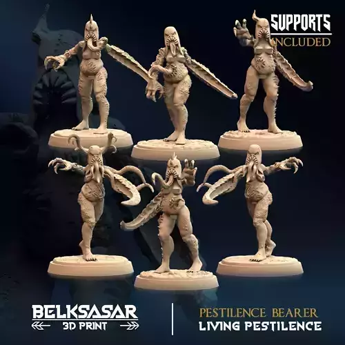 Pestilence Bearer Nude Set x6