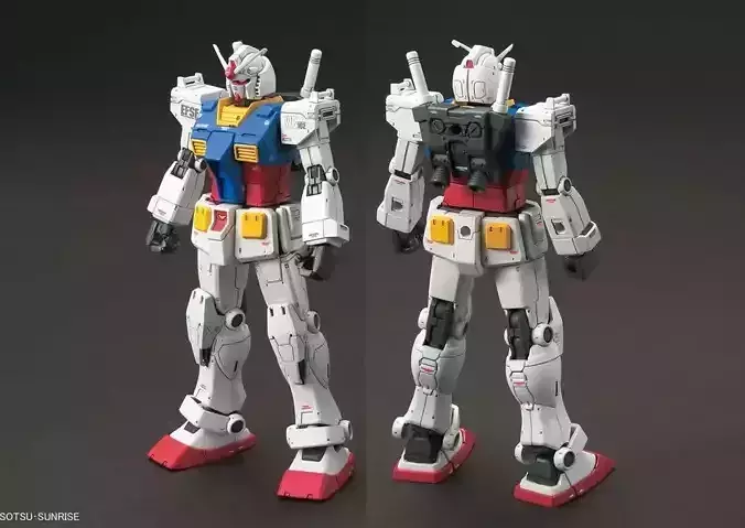 Gundam RX78 Precision GUNDAM with assembly instructions